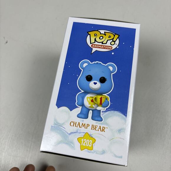 Funko POP! Animation: Care Bears #1203 - Champ Bear - Picture 4 of 6